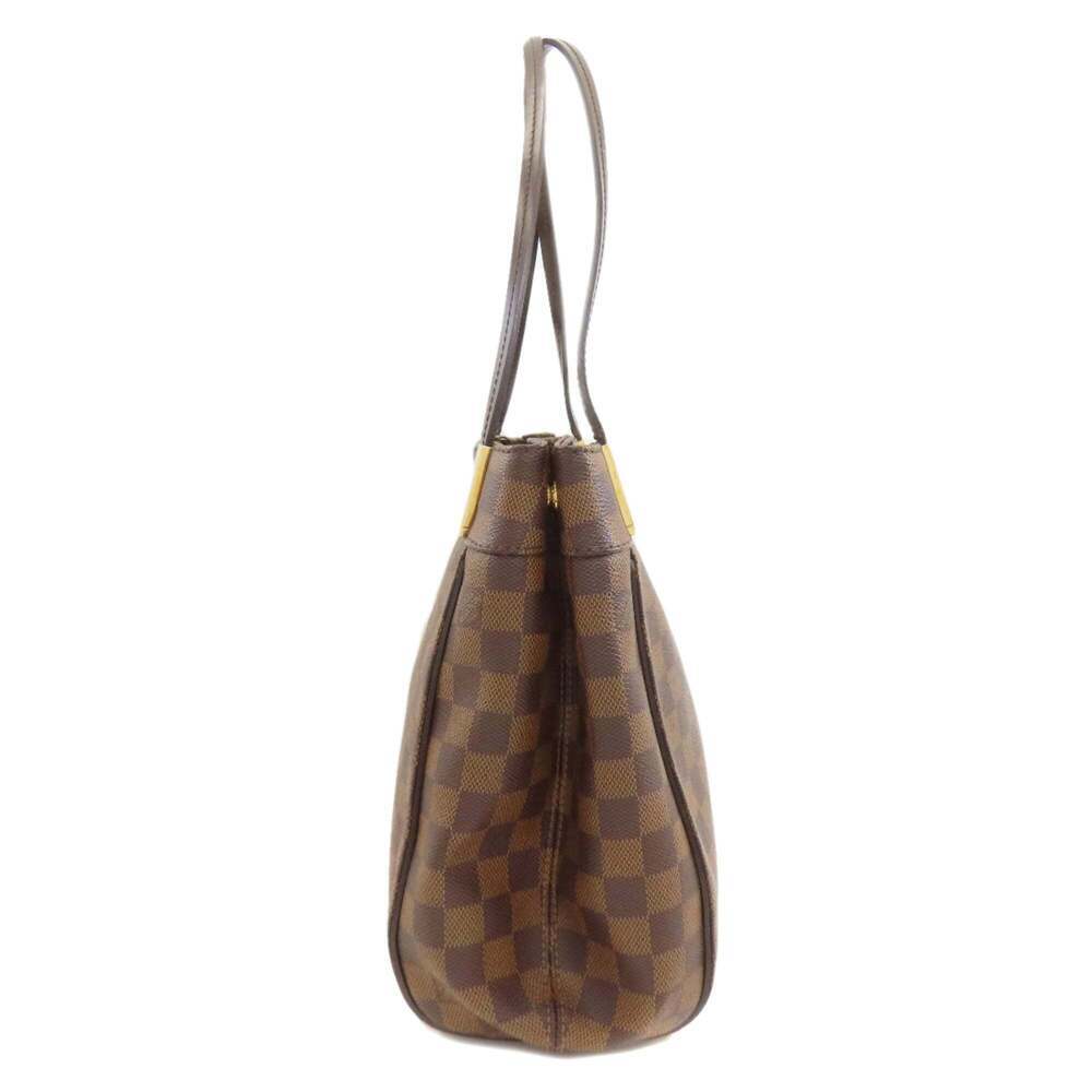 LOUIS VUITTON Brown Damier Canvas Tote Bag - Picture 3 of 16